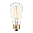 thumbnail image 2 of Globe Electric Harrow 1-Light Wall Sconce in Matte Black with Vintage Light Bulb, 2 of 8