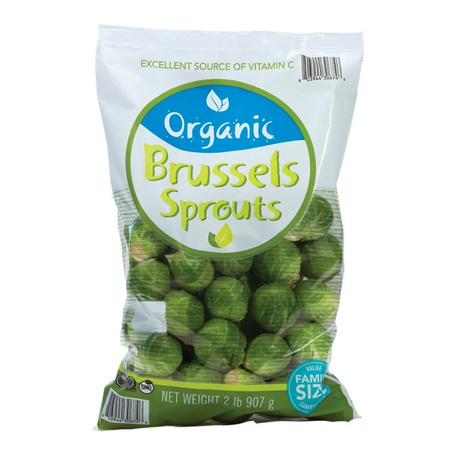 Organic Brussels Sprouts, 2 lbs.