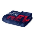 thumbnail image 3 of Logo Brands New England Patriots 60"x70" Super Plush Blanket, 3 of 5