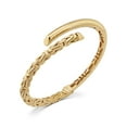 thumbnail image 1 of Byzatine Bypass Bracelet in 14K Gold, 1 of 3