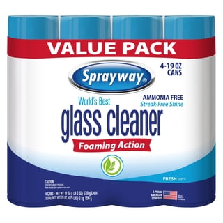 Sprayway Glass Cleaner, 19 oz., Choose Pack Size