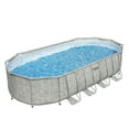 thumbnail image 3 of Bestway Power Steel Above Ground Pool Set,  L 22’ x W 12’ x H 52", 3 of 21