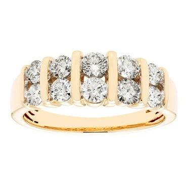 1.0 CT. T.W. Diamond Band in 14K Yellow Gold, I I1