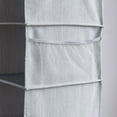 thumbnail image 5 of We Think Storage Set of 4 Attachable Three-Shelf Hanging Closet Organizers, Assorted Colors, 5 of 6