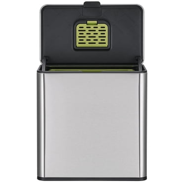 Simpli-Magic 5L / 1.25 Gallon Stainless Steel Compost Bin – Countertop Compost Caddy