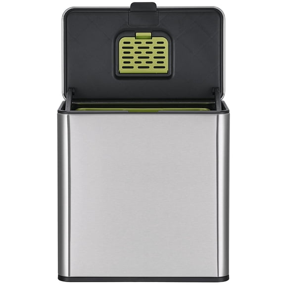 Simpli-Magic 5L / 1.25 Gallon Stainless Steel Compost Bin – Countertop Compost Caddy