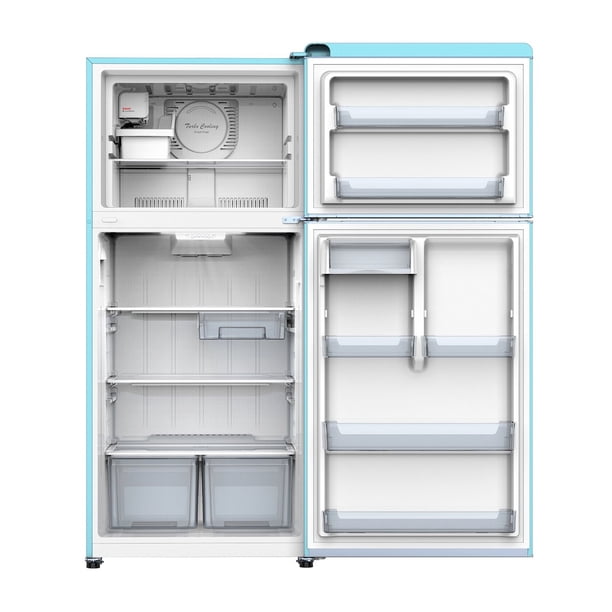 Galanz 18 cu. ft. Retro Refrigerator with Built in Ice Maker