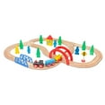 thumbnail image 2 of 40 Piece Wooden Train Set, 2 of 6