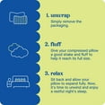 thumbnail image 5 of Sealy Dreamlife Adjustable Shredded Memory Foam Pillow, 5 of 9