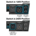 thumbnail image 6 of 6600/5300-Watt Westinghouse Dual Fuel Portable Generator with Remote Electric Start + Propane Hose, 6 of 10