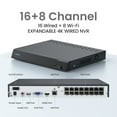 thumbnail image 3 of Reolink Advantage 4K 8MP Black Bullet Cameras with 16-Channel 4TB NVR Security System, 8pk., 3 of 11