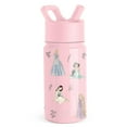 thumbnail image 2 of Simple Modern Kids Disney Water Bottle 2-Pack Set, 16-oz. Break Resistant Plastic & 14-oz. Stainless Steel with Straw Lid, Assorted Designs, 2 of 5