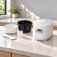 thumbnail image 1 of CUCKOO 6 cup Ceramic Pot Micom Rice Cooker & Warmer with Steam Plate and all-new Steam Function. Multi-Functional Kitchen Staple. 12 Cups Cooked., 1 of 15
