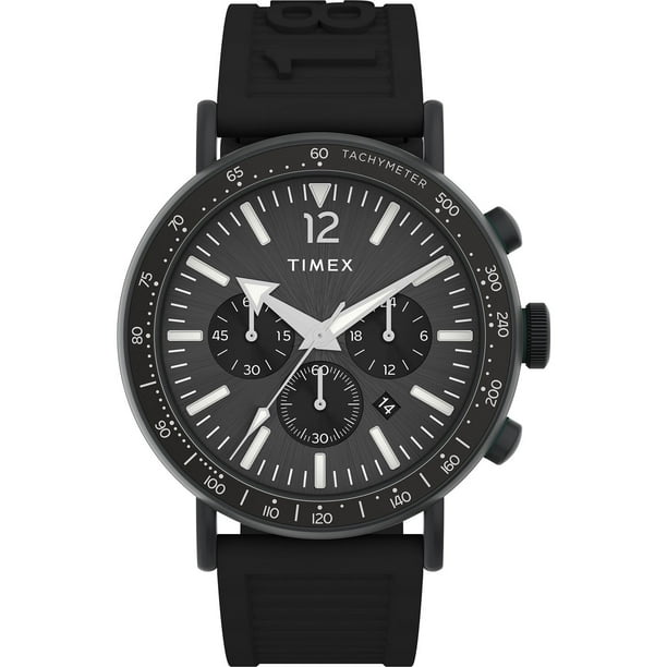 Timex Standard Tachymeter Chronograph Eco-Friendly Resin Watch
