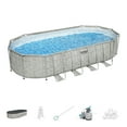 thumbnail image 5 of Bestway Power Steel Above Ground Pool Set,  L 22’ x W 12’ x H 52", 5 of 21