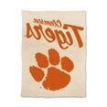 thumbnail image 2 of Logo Brands Clemson Tigers Luxe Dreams Throw, 60" x 80", 2 of 6