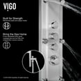 thumbnail image 5 of VIGO Shower Massage Panel System with Rain Shower Head, Hand Shower & Tub Spout, 5 of 11