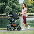 thumbnail image 3 of Chicco Bravo Sport Trio Travel System, Iron, 3 of 9