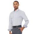 thumbnail image 6 of Nick Graham Men's Modern Fit Traveler Dress Shirt, 6 of 7