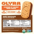 thumbnail image 2 of OLYRA Organic Breakfast Biscuits, Dark Chocolate Crème, 20 ct., 2 of 9