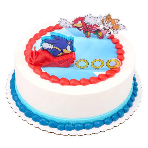Sonic 10" Double Layer Cake