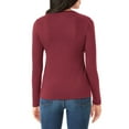 thumbnail image 2 of Member's Mark Women's Long Sleeve V-Neck Tee, 2 of 4
