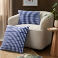 thumbnail image 3 of Town & Country Terra Alara Textured Geo Stripe Decorative Pillow, 3 of 9