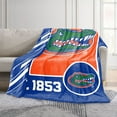 thumbnail image 2 of Logo Brands Florida Gators 60"x70" Super Plush Blanket, 2 of 6