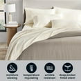 thumbnail image 6 of Member's Mark Performance 500-Thread-Count Solid Sheet Set, Assorted Sizes, 6 of 7