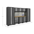 thumbnail image 3 of NewAge Products Bold Series 9 Piece Cabinet Set, 132" W x 18" D x 76.75" H, 3 of 8
