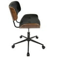 thumbnail image 3 of Lombardi Mid-Century Modern Adjustable Office Chair, Assorted Colors, 3 of 9