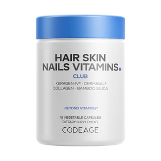 Codeage Hair Skin Nails Vitamins Capsules, 45 ct.