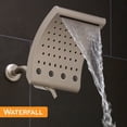 thumbnail image 11 of Oxygenics Curve 3-Setting Rain Shower Head, Various Finishes, 11 of 12