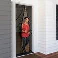 thumbnail image 7 of Magic Mesh Deluxe 83” x 39”	Hands Free Magnetic Screen Door, 2pk, 7 of 10