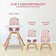 thumbnail image 4 of Evolur Multifunctional Zoodle High Chair, Choose Color, 4 of 13