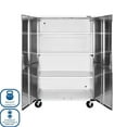 thumbnail image 4 of Seville Classics UltraHD Storage Cabinet, 48" W x 18" D x 72" H, 4 of 15
