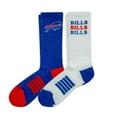 thumbnail image 2 of Buffalo Bills Adult 2-Pack Crew Socks, 2 of 3
