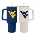 thumbnail image 1 of Logo Brands West Virginia Mountaineers 40 oz. Stainless Steel Tumbler Set, 1 of 6