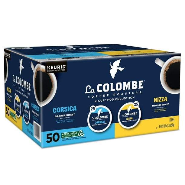 La Colombe Coffee Roasters Medium-Dark Roast Coffee Pods, Variety