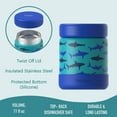 thumbnail image 2 of Bentgo Kids 2-Pack Stainless Steel Food Jar, Assorted Designs, 2 of 5