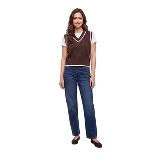 Express Women's V-Neck Cropped Vest