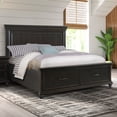 thumbnail image 1 of Brooks King Platform Storage Bed, 1 of 11
