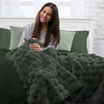 thumbnail image 2 of Ashford Home Heavy Weight Ultra Fine Faux Fur Throw Blanket Throw, 60"x70", 2 of 5
