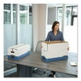 thumbnail image 4 of Bankers Box STOR/FILE Storage Box with Button Tie, White/Blue Letter, 12ct., 4 of 7