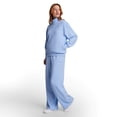 thumbnail image 5 of Champion Women's Air Layer Ribbed Wide Leg Pant, 5 of 7