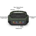 thumbnail image 5 of Pioneer Portable Bluetooth Boombox Party Speaker, 5 of 10