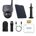 thumbnail image 8 of Reolink Go G440 Wireless 4G LTE Cellular 4K 8MP Solar Pan Tilt Outdoor Security Camera, Grey, 8 of 8