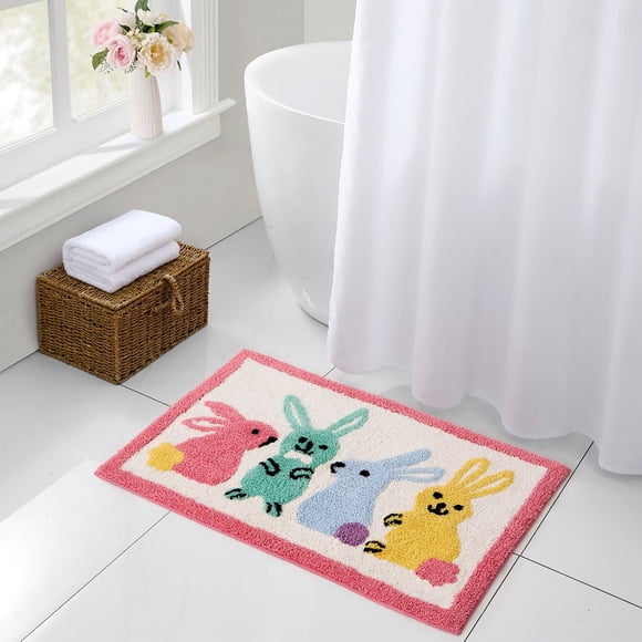 Hallmark Spring Cotton Rich Bath Rugs, 20" x 30"