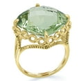 thumbnail image 1 of Treated Solitaire Gemstone Ring in 14K Gold, 1 of 7