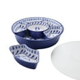 thumbnail image 5 of Member's Mark 6-Section Bamboo Melamine Serving Platter with Lazy Susan Base and Storage Lid, 5 of 6